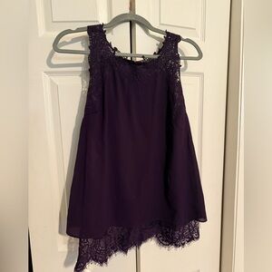Purple Lace Women's Top